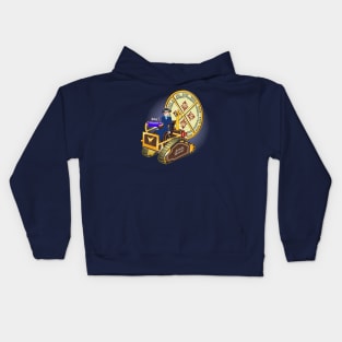 A Lady Amongst Time Kids Hoodie